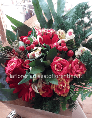 Bouquet Rosso